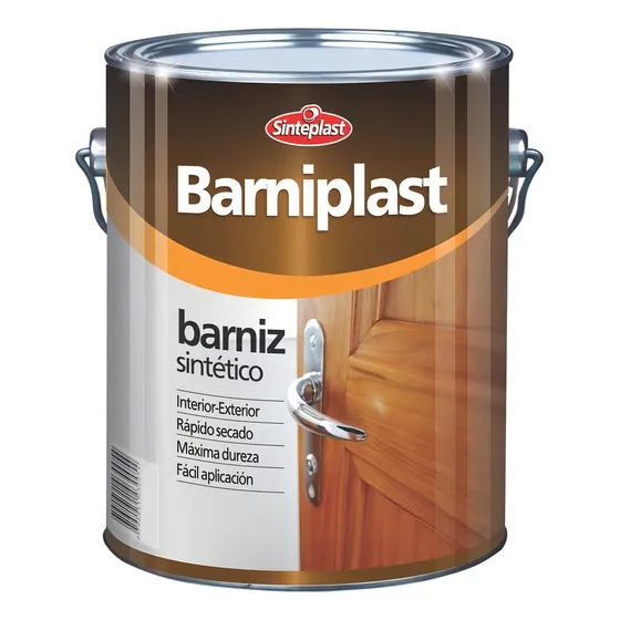 Barniz Mate Barniplast Interior/exterior 4 Lts - Sinteplast Color Natural