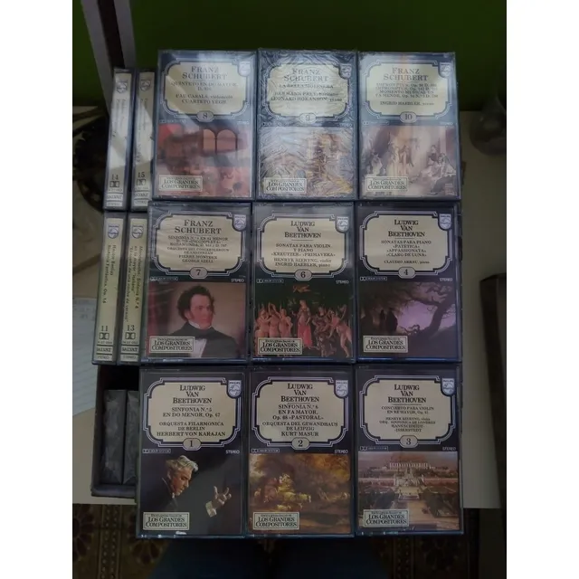 Colección Cassettes Grandes Compositores