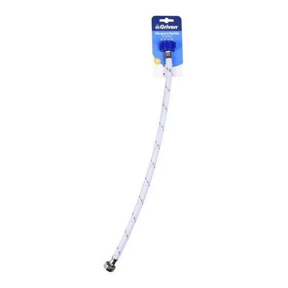Canilla Poceta Inodoro 1/2x5/8 Nylon Flexible 50cm