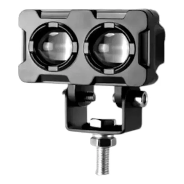 Faro Led Auxiliar Proyector Lupa Alta Potencia Moto Utv Atv