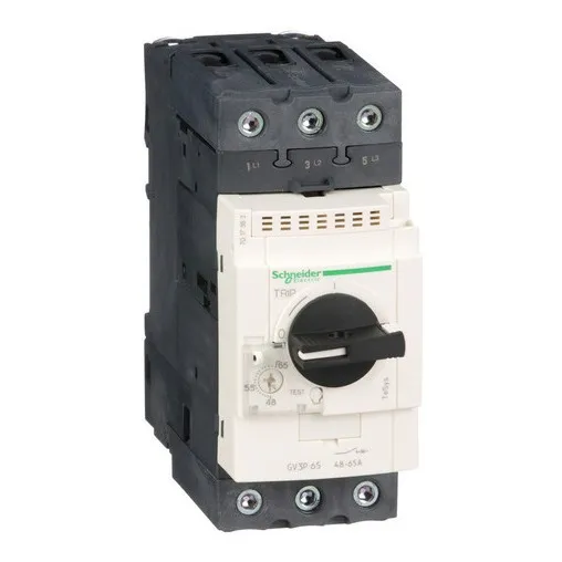 Guardamotor Termomagnético Gv3p65 3p  Ac-3 440vca 48