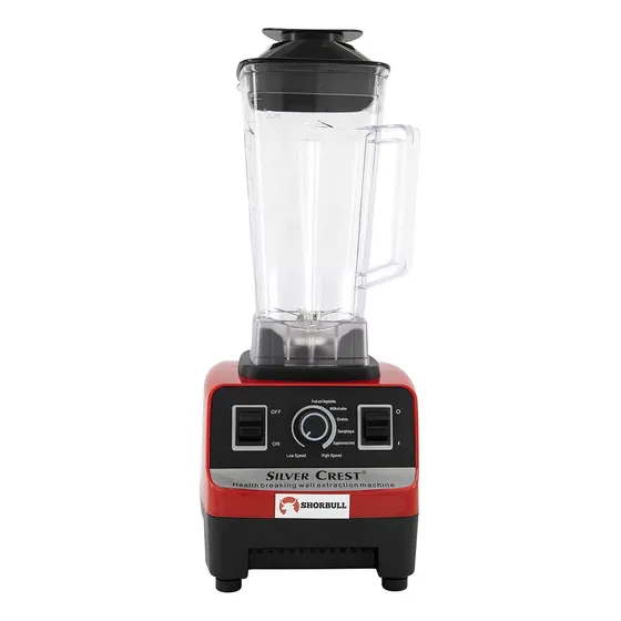 Licuadora Profesional Blender 4500w Rudo 2l Shorbull Color Rojo