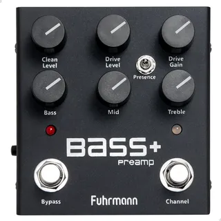 Pedal De Efeitos AnĂĄlogo Bass+ Preamp Fuhrmann Cor Preto Pedal De Efeitos AnĂĄlogo Bass+ Preamp Fuhrmann Cor Preto