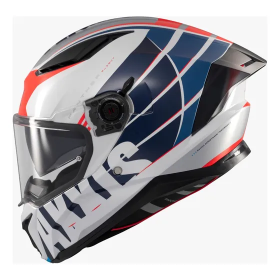 Casco Moto Axxis Panther Flight A7 Doble Visor + Spoiler