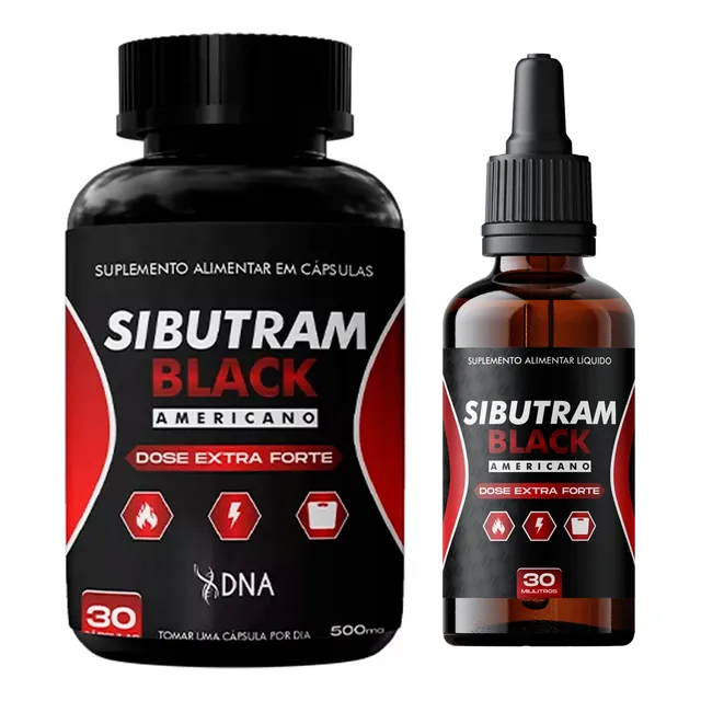 Kit 30 Dias - Subitram Black Americano 1 Frasco + 1 Pote
