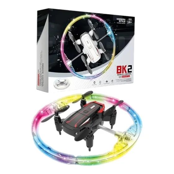 Mini Drone Con Luces De Colores Para Niños Fácil De Manejar