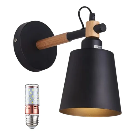 Aplique De Pared Nordico Y Lampara Led 3 Tonos