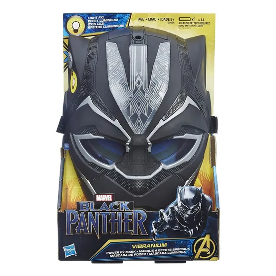 Black Panther Mascara De Poder Marvel Hasbro