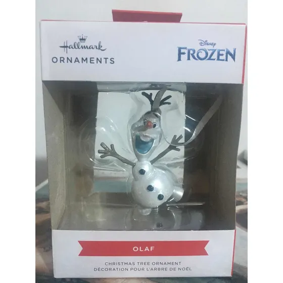 Figura Frozen Disney De 8cm Olaf Hallmark Ornamentos