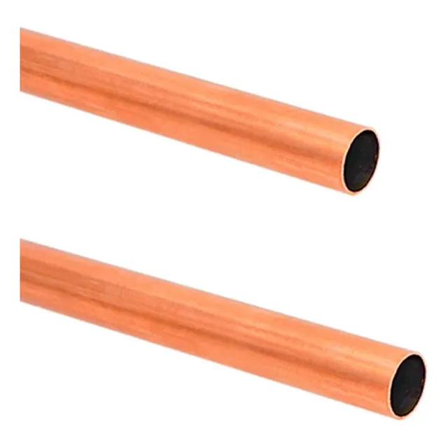 Tubo De Cobre Redondo Tubo De Metal De Cobre 2 Piezas