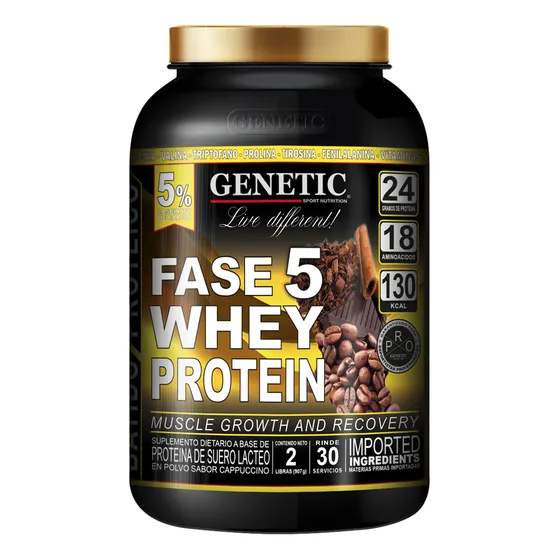 Aminoacidos Esenciales Fase 5 Proteína Recuperación Genetic 