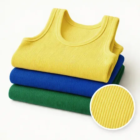 Kit 3 Blusinha Regata Feminina Canelada Premium Alça Larga