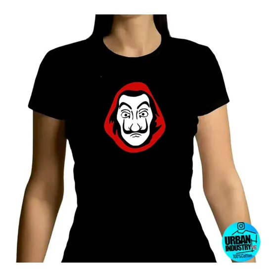 Franelas La Casa De Papel Netflix  Algodón Unisex 