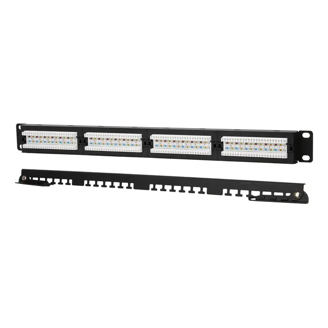 Panel De Conexión Gl Pp-1724 C6, Red Utp De Ingeniería De 24
