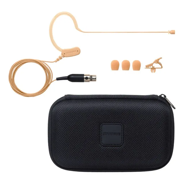 Micrófono Condensador Shure Earset, Piel Mx153t/o-tqg