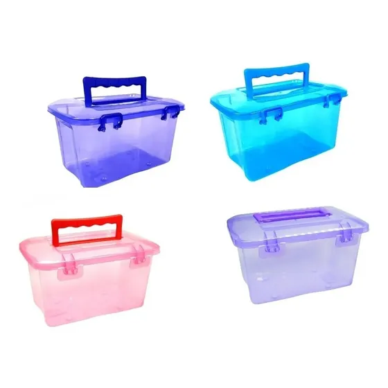 6 Lonchera Dulcero Multiusos Recuerdo Plastico Color Surtido