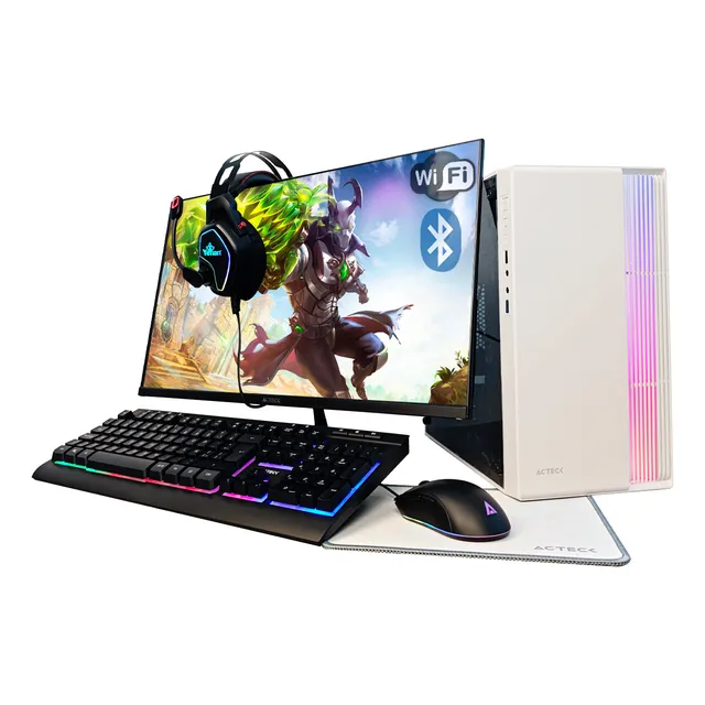 Pc Gamer Completa Ryzen 5600gt 32gb Ram 1tb Ssd Monitor Wifi