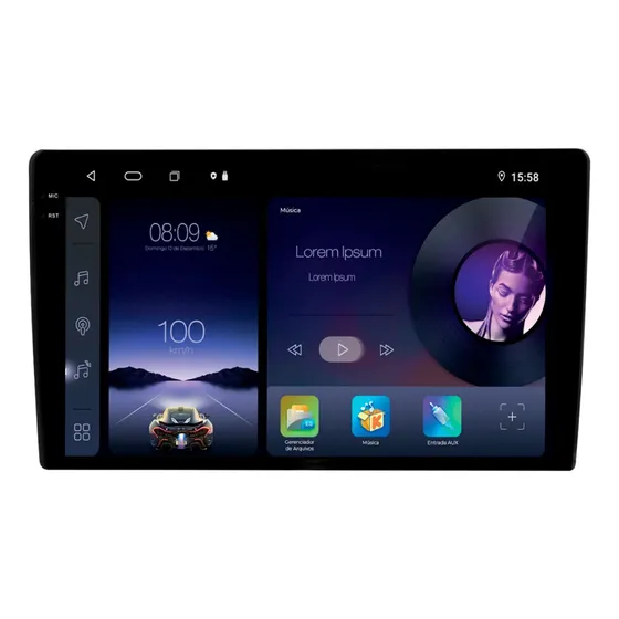 Multimídia Universal Pad Adak Iplay G2 2ram 64gb Qled 10'