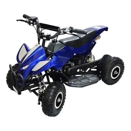 Mini Quadriciclo Infantil Gasolina Atv 49cc Off Road Cross Cor Azul