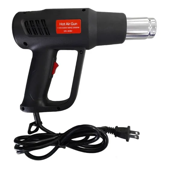 Pistola De Calor Sptline 2000w Con Accesorios
