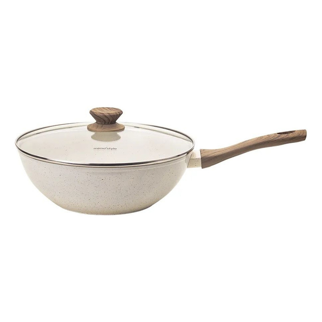 Panela Work Indução Cook Cerâmica Com Tampa Vidro Mimo Style Panela Work Indução Cook Cerâmica Com Tampa Vidro Mimo Style