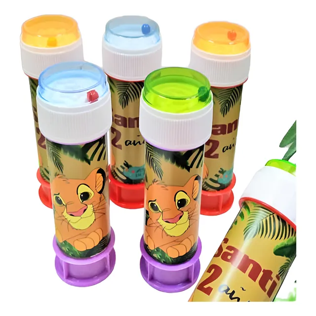 Souvenirs Burbujeros Personalizados Pomperos X 20