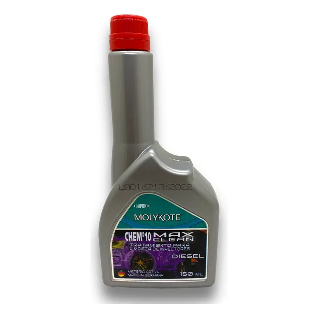 Limpia Inyectores Diesel Molykote Chem10 Max Clean 150 Ml