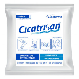 Compressa Não Aderente Estéril 15x15 - 100 Unidades Compressa Não Aderente Estéril 15x15 - 100 Unidades
