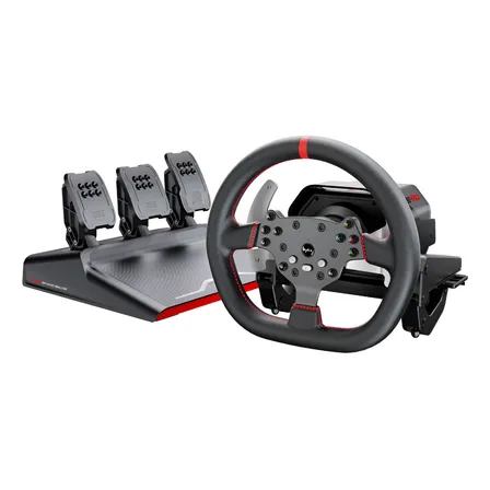 Volante de Carrera Simulador Pxn V10 Pro Pedalera P/ Pc Play Y Consolas