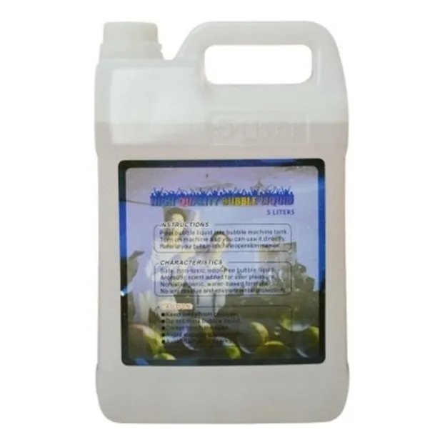 Liquido Para Maquina De Burbujas Alta Calidad  5 Litros