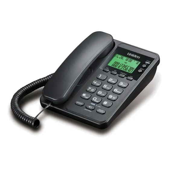 Telefono Con Cable Uniden 6404 Altavoz Numeros Grandes Lcd