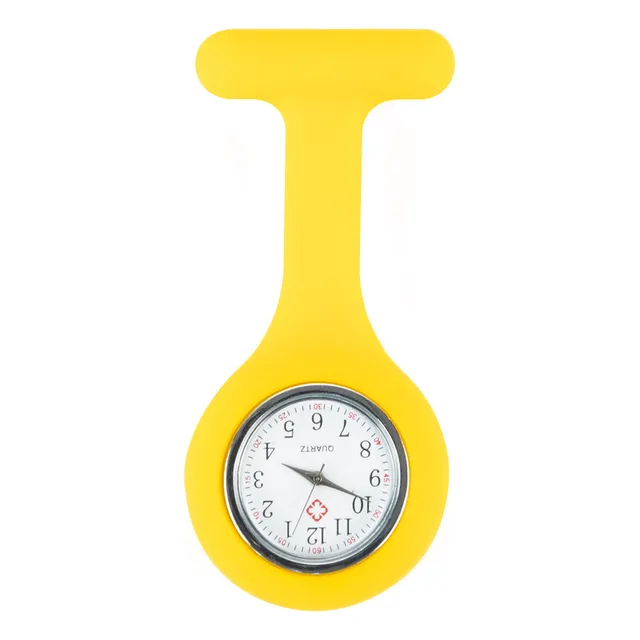 Reloj Para Enfermera De Silicona Con Pin Solapa