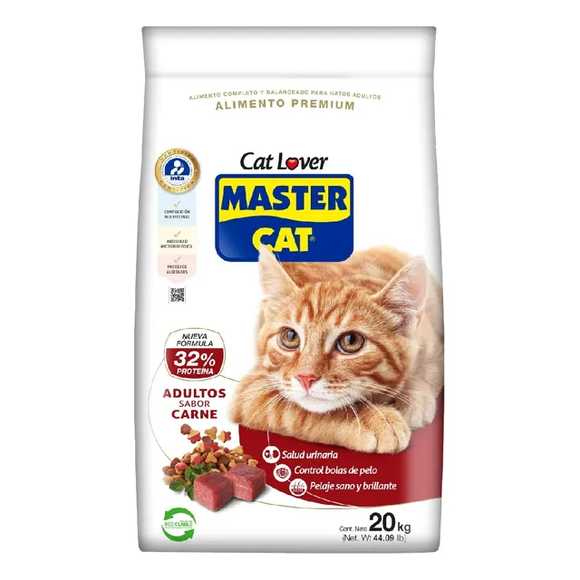 Master Cat Adulto Carne 20kg + 2 Kilos | Solo Santiago