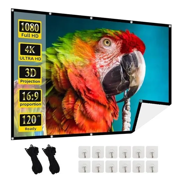 Telon Proyector 120 Pulgadas Video Beam