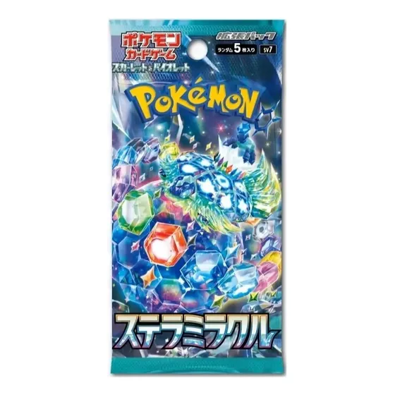 Booster Pack Pokemon Japones Original Stellar Miracle Sv7