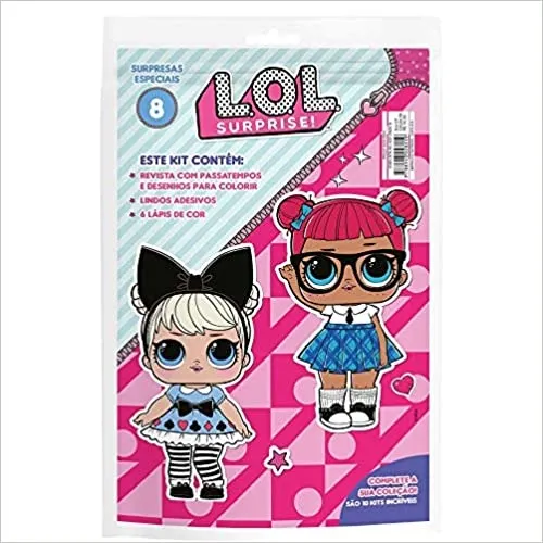 LOL Surprise - Laminado Special Surprises - Vol.8, de On Line Editora. Editorial IBC - Instituto Brasileiro de Cultura Ltda, tapa blanda en portugués, 2020