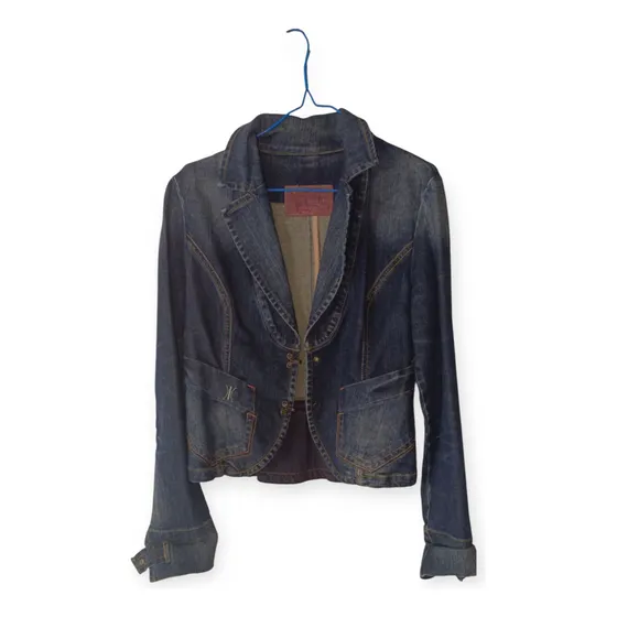 Chaqueta  Jean De Dama Talla S Usada