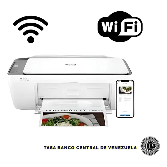 Impresora Hp Multifuncional Deskjet Ink Advantage 2875 Wi-fi
