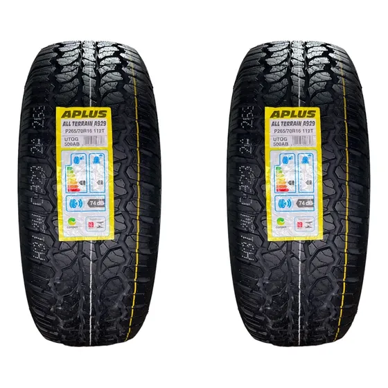 Kit 2 Pneus 265/70r16 112t All Terrain A929 Aplus Aro 16