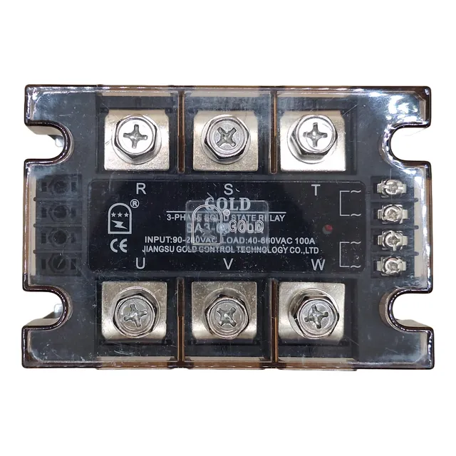 Relevador De Estado Solido Trifasico 100a 660vac Sa3-66100a