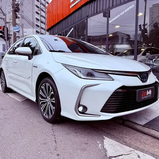 Toyota Corolla 2020 1.8 Altis Premium Hybrid Flex Aut. 4p Hibrido Flex