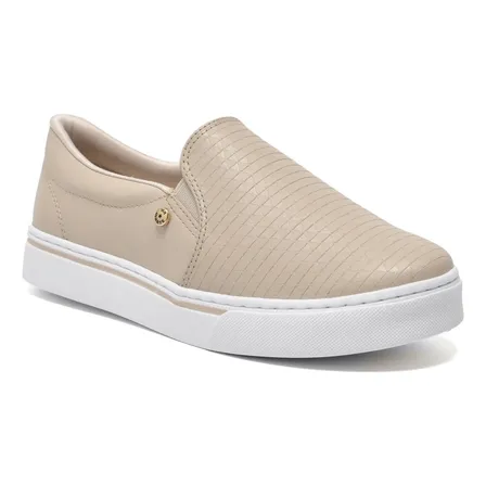 Tênis Via Marte Feminino Texturizado Calce Fácil Original Saara Geométrico 37 Br