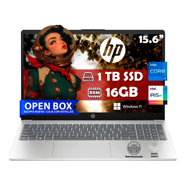 Laptop Hp 15-fd0182wm Core I7-1355u 1tb Ssd 16gb Ram