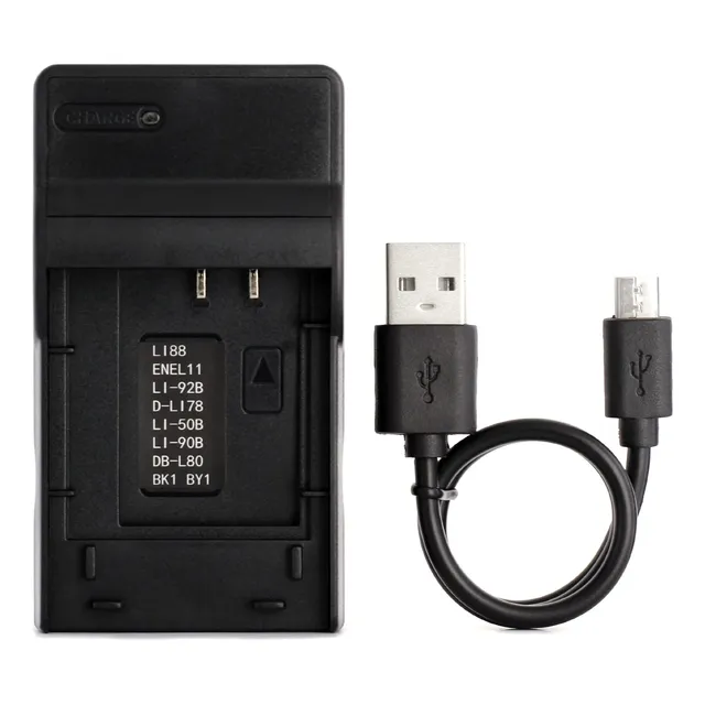 Li-50b Cargador Usb Para Olympus D-750, Sh-21, Sp-800uz, Sp.
