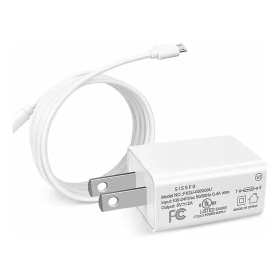 Micro Cargador Pared Para Samsung Galaxy Tab Sm-t Tablet