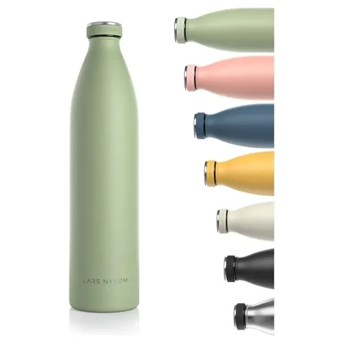 Lars Nysøm Acero Insonorizado Agua Botella 12oz 17oz Ppjk2