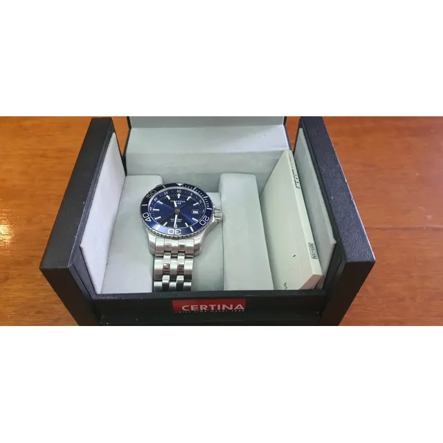 Reloj Certina Ds First 200 M De Acero Inoxidable.