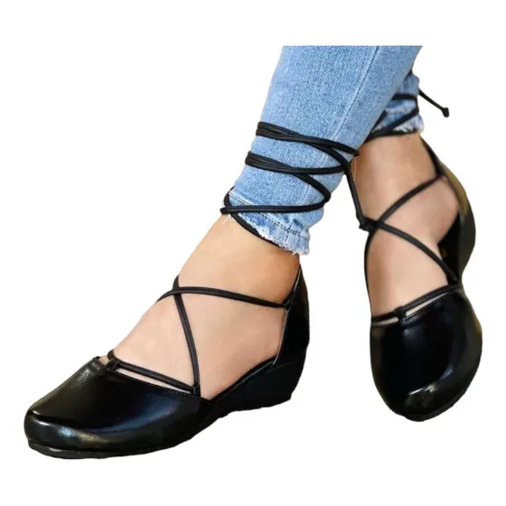 Baleta Mujer Espadrilla Romana Moda