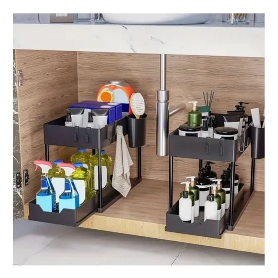 Organizador Gabinetes Cocina Productos De Limpieza Especies