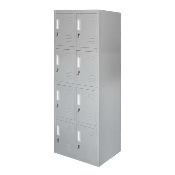 Lockers Metalico 8 Puertas Casilleros